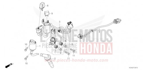 SUB HARNESS CBF300NAN de 2022